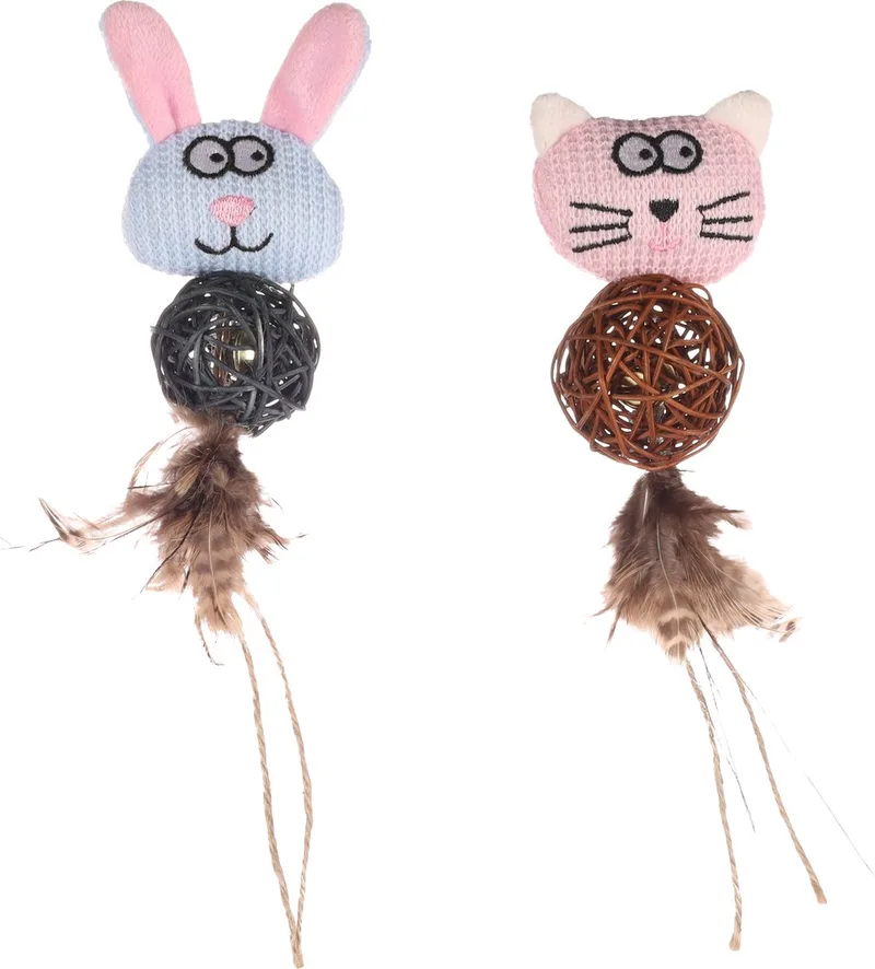 Chayenne - Speelgoed Katten - Ps Chayenne Beer/kat Assortiment - 1st - 129192 - 1st by Flamingo – product photo