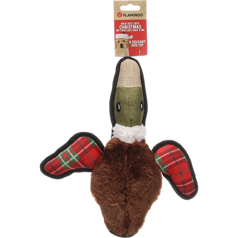 Christmas Addyson Duck Hondenspeeltje de Flamingo – photo produit 2 sur 3
