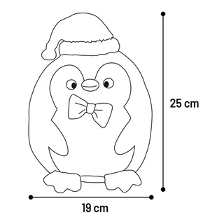 Christmas Bollo Penguin Hondenspeeltje by Flamingo – product photo 3 of 3
