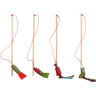 Christmas Colton Kattenhengel Geassorteerd de Flamingo – photo produit 1 sur 4