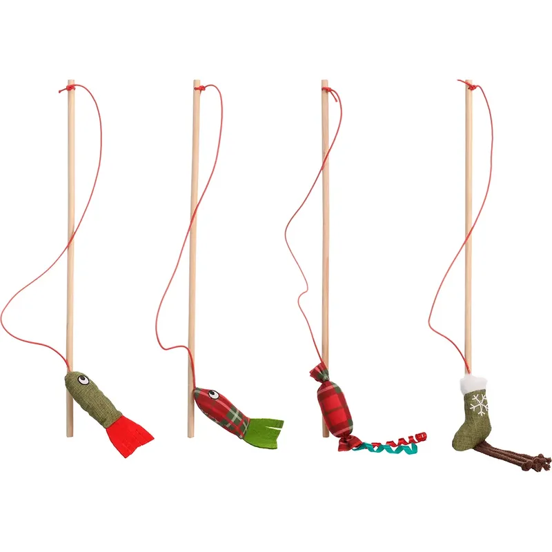 Christmas Colton Kattenhengel Geassorteerd de Flamingo – photo produit 1 sur 4