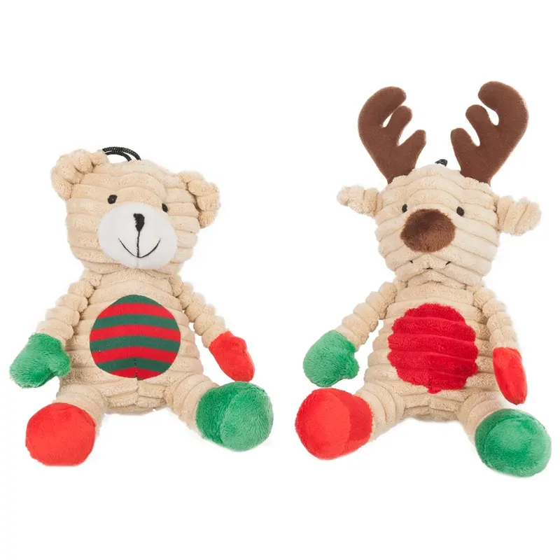 Christmas Cord Hondenspeeltje Geassorteerd de Flamingo – photo produit