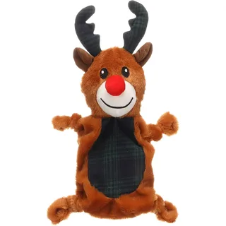 Christmas Jeffro Reno Reindeer Hondenspeeltje de Flamingo – photo produit 1 sur 3