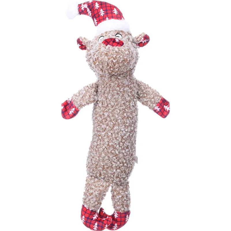 Christmas Krola Reindeer Long Hondenspeeltje by Flamingo – product photo 1 of 3