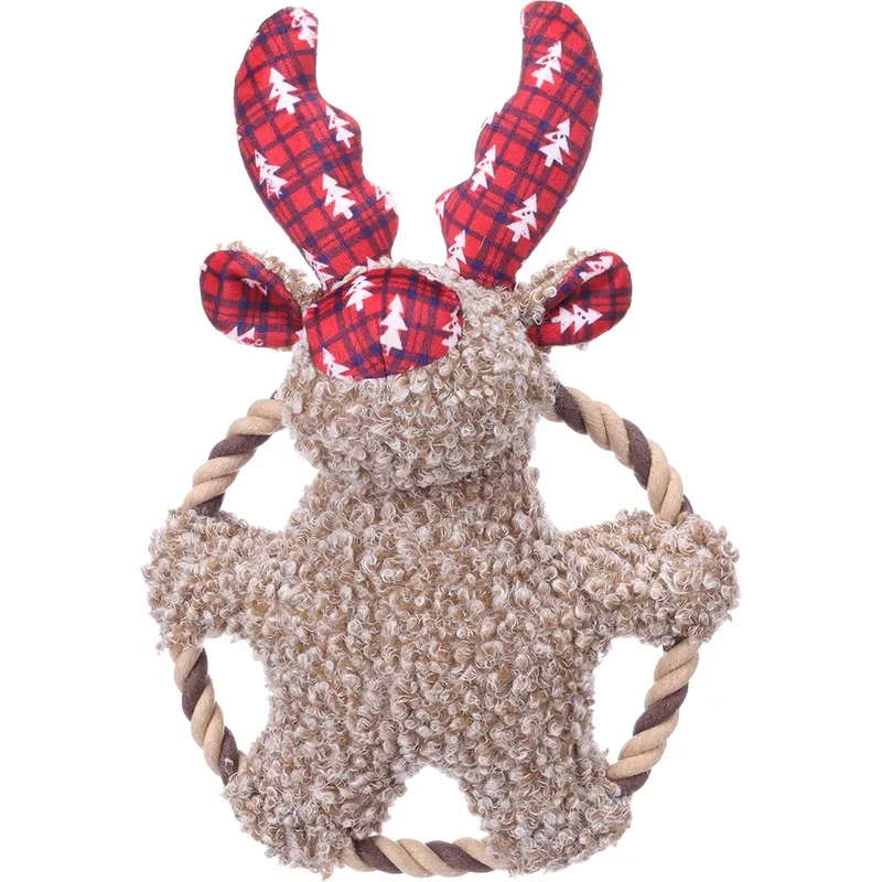 Christmas Krola Reindeer Rope Hondenspeeltje von Flamingo – Produktfoto 1 von 3