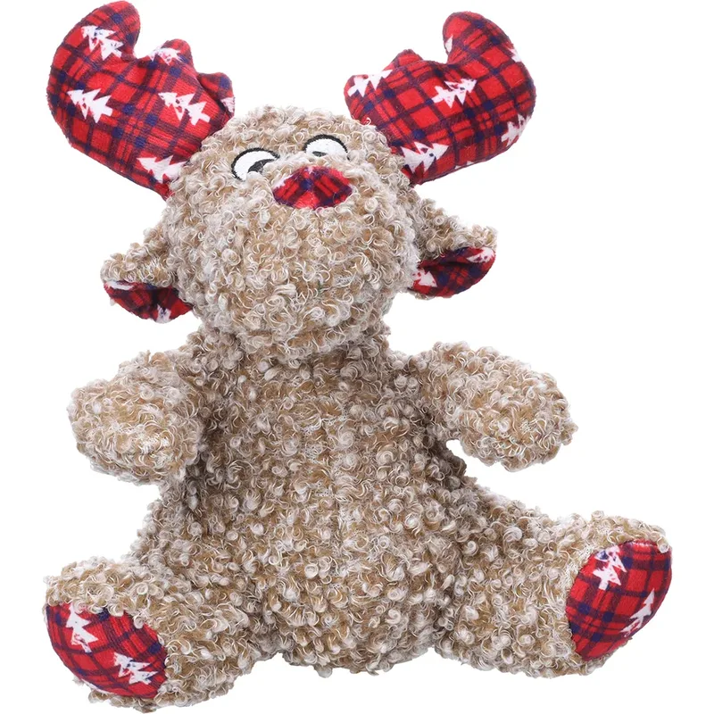 Christmas Krola Sitting Reindeer Hondenspeeltje by Flamingo – product photo 1 of 3