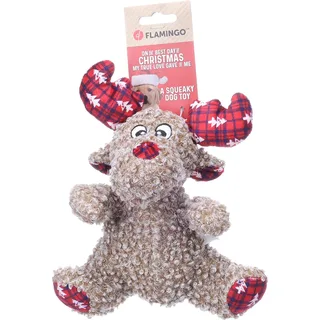 Christmas Krola Sitting Reindeer Hondenspeeltje by Flamingo – product photo 2 of 3