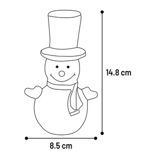 Christmas Manna Hondenspeeltje Geassorteerd de Flamingo – photo produit 4 sur 4