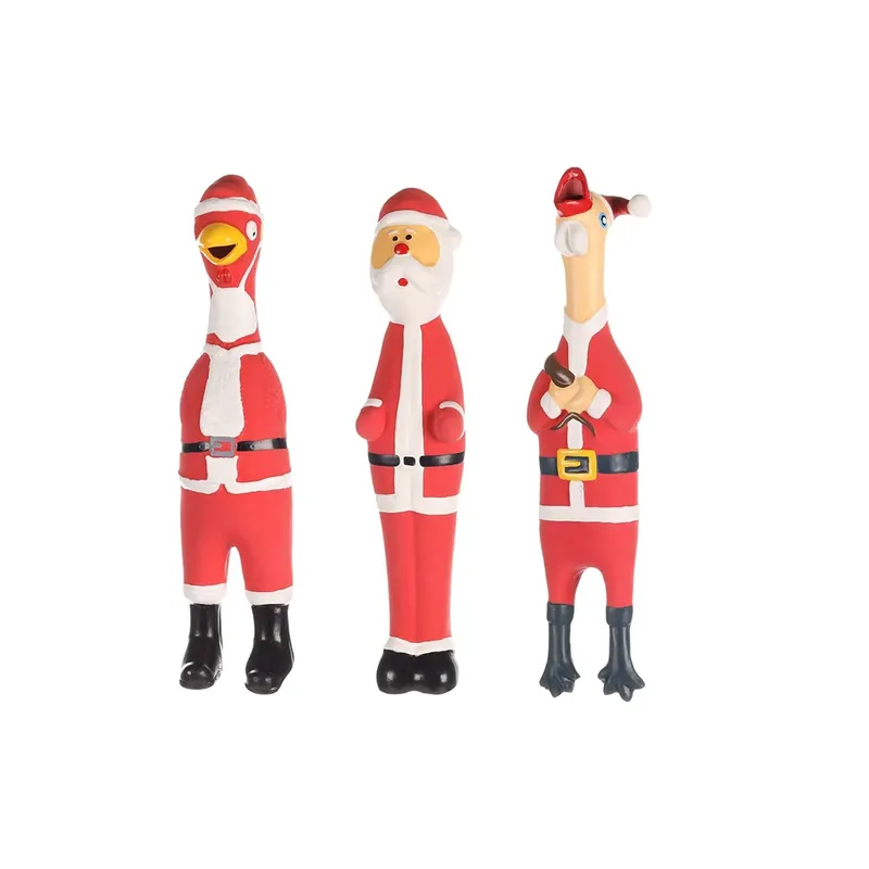 Christmas Tico Hondenspeeltje Geassorteerd de Flamingo – photo produit