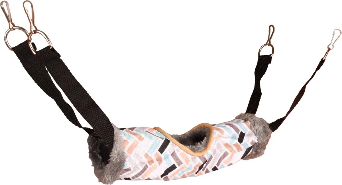 Clavio - Tunnel Knaagdier - Hamstertunnel Clavio 1 Gat Hanger 26x9cm - 1st - 127119 - 1st van Flamingo in Meerkleurig – productfoto