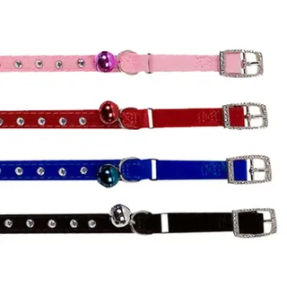 Collier De Chat Velours Diamond by Flamingo – product photo 2 of 2