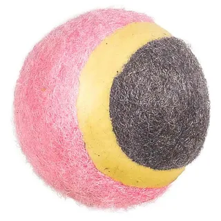 Cub Hifa - Speelgoed Honden - Hs Small Dog Cub Tennisbal Hifa Roze/groen 4,5cm - 2st - 128125 - 2st by Flamingo in Multicolour – product photo 2 of 5