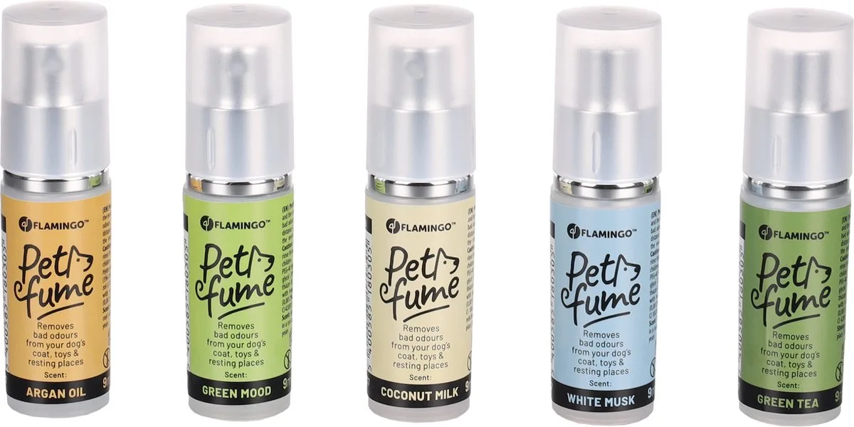 Daika - Parfum Honden - Parfum Daika 5 Geuren 9ml - 5st de Flamingo – photo produit