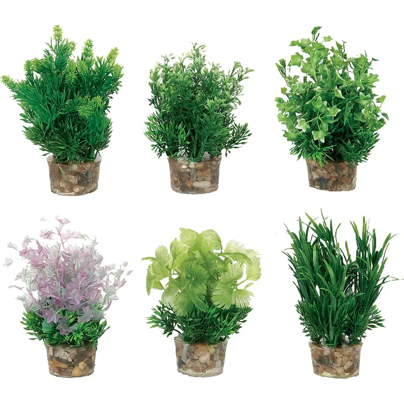 Décoration D´aquarium Basic Plant Assorti by Flamingo – product photo
