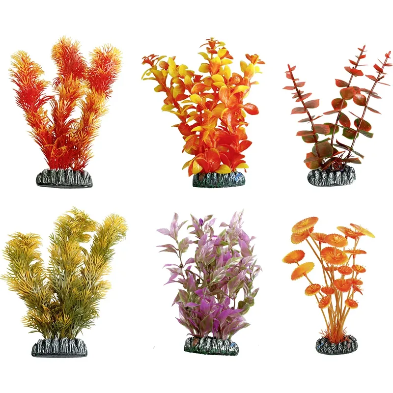 Décoration D´aquarium Cuba Plant Assorti by Flamingo – product photo
