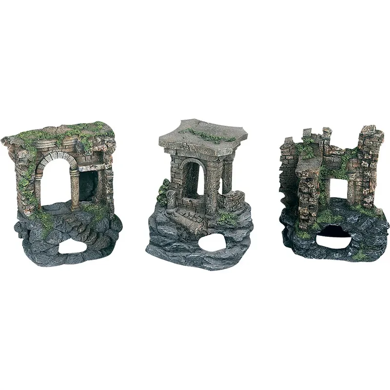 Décoration D´aquarium En Forme De Ruine Assorti 1 Unité by Flamingo – product photo