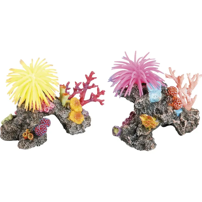 Décoration D´aquarium Récif Avec Anémone Assorti 1 Unité by Flamingo – product photo