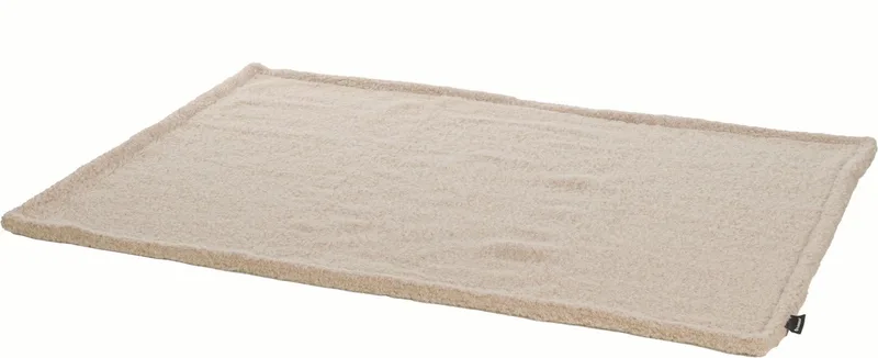 Deken Adeline Rechthoekig Beige - 100 x 70 x 0,5 cm - Hondenmand - Hondenkussen by Flamingo – product photo