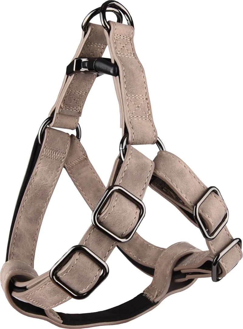 Delu - Neopreen Hondentuig - Maat M - 45-65CM by Flamingo in Taupe – product photo