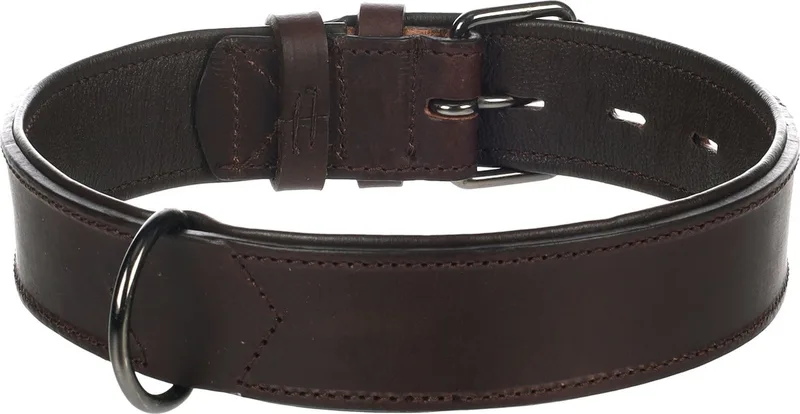 Denver Gevoerd;breed - Halsband Honden - Halsband Denver Breed L 49-58cm 40mm - 1st - 174469 - 1st fra Flamingo i Brun – produktbillede