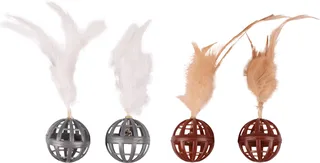 Jouet Pour Chat Dian Assorti de Flamingo en Multicolore – photo produit 1 sur 6