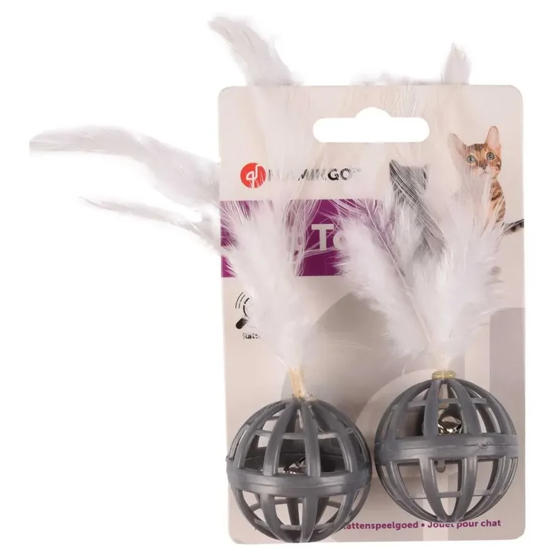 Jouet Pour Chat Dian Assorti de Flamingo en Multicolore – photo produit 5 sur 6