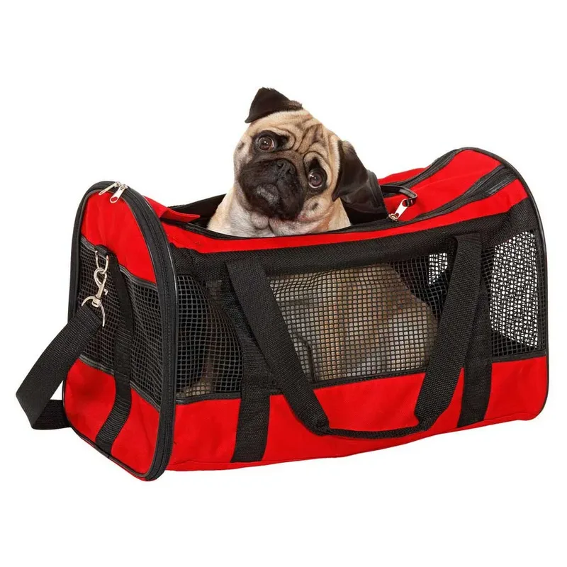 Divina - Draagtas Honden;katten - Draagtas Divina M 50x28x30cm - 1st - 115400 - 1st von Flamingo in Rot – Produktfoto 2 von 2