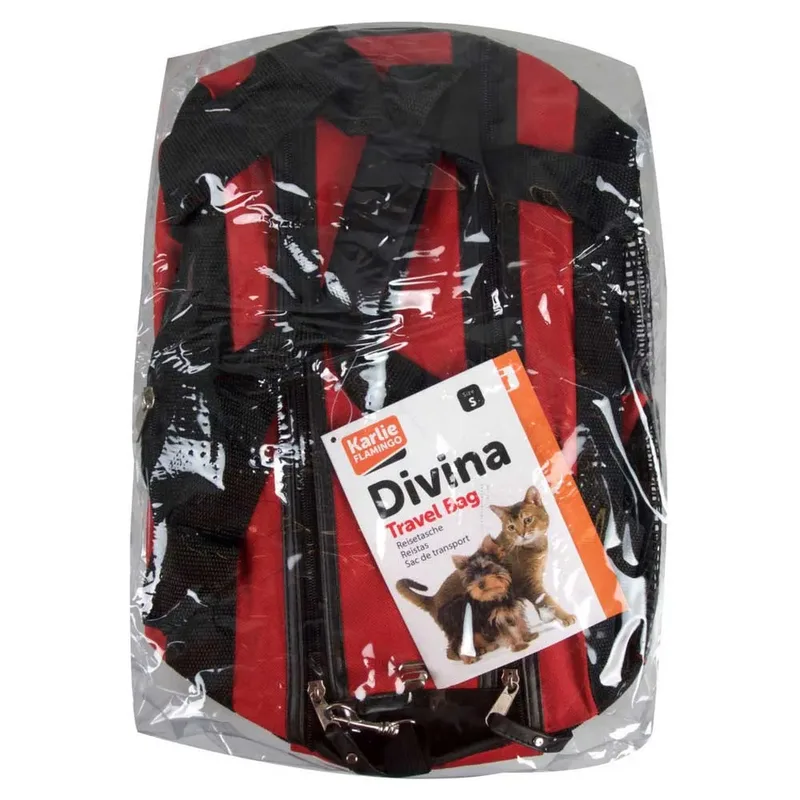 Divina - Draagtas Honden;katten - Draagtas Divina S 40x26x26cm - 1st - 115294 - 1st by Flamingo in Red – product photo 3 of 3