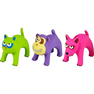 Dog/cat/monkey Latex Hondenspeeltje Geassorteerd de Flamingo – photo produit 1 sur 4