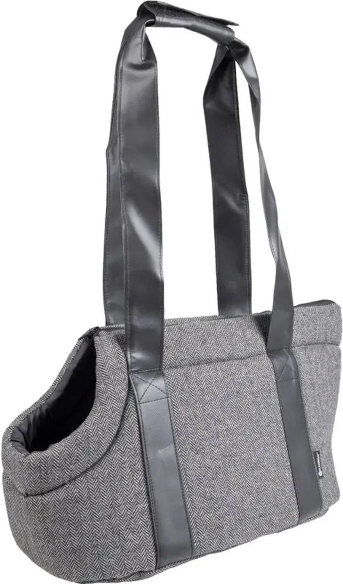 Draagtas Danira - Hondendraagtas - 50x24x26 cm van Flamingo in Grijs – productfoto
