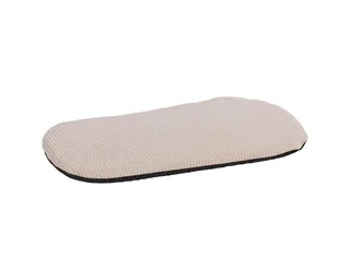 Draagtas hond – Draagtas kat – Flamingo Aaliyah – 46 x 23 x 25 cm – ritssluiting boven – uitneembaar kussen – opbergvak – veiligheidsriem – reistas hond & reistas kat von Flamingo in Weiß – Produktfoto 4 von 4