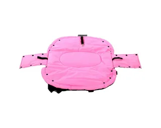 Draagtas hond – Draagtas kat – Flamingo Xenos Taupe – 62 x 26 x 28 cm – 2-in-1 draagtas & ligdeken - opbergvak – veiligheidsriem – reistas hond & reistas kat von Flamingo in Braun – Produktfoto 4 von 5