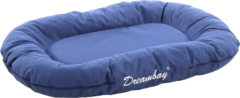 Dreambay® - Kussen Honden - Kussen Dreambay Ovaal 80x60x 14cm - 1st - 124085 - 1st by Flamingo in Blue – product photo