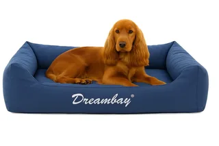 Lit Pour Chien Dreambay de Flamingo en Bleu – photo produit 1 sur 5