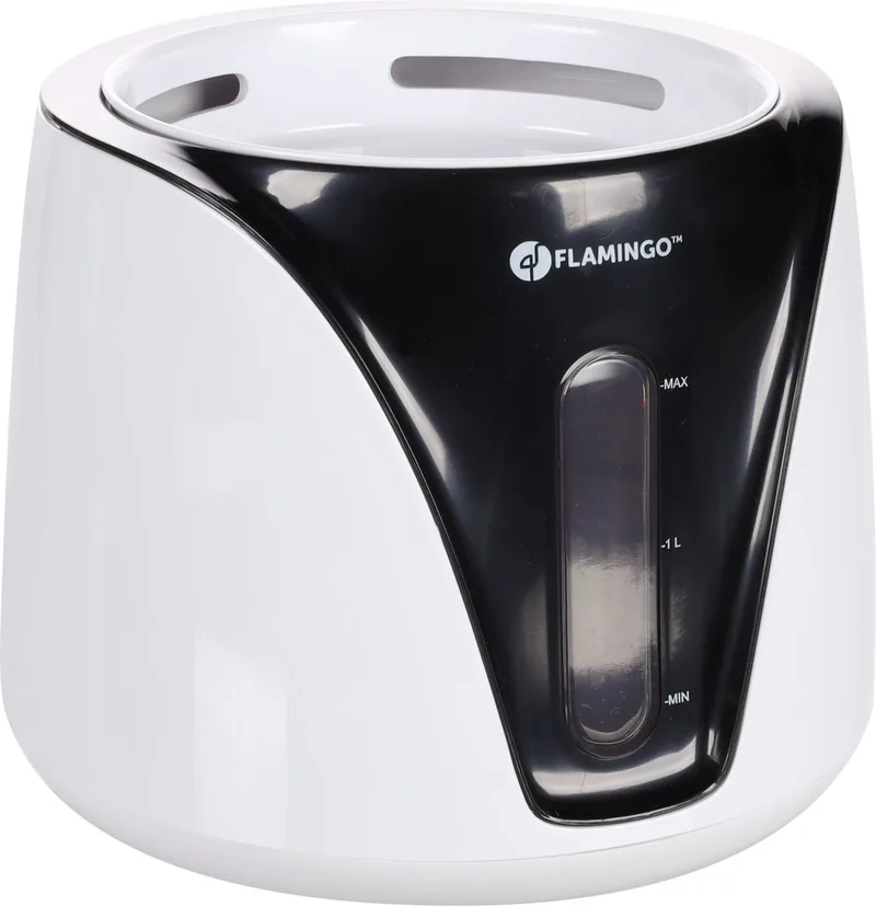 Drinkfontein - Adriana - Zwart/Wit - 2l by Flamingo in Black – product photo