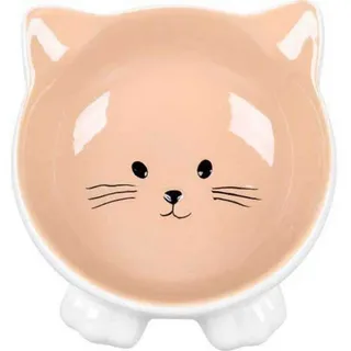 Eet- en Drinkpot "Puzi" – 125 ml – Stijlvolle Voerbak voor Katten en Kleine Honden van Flamingo in Taupe – productfoto 2 van 3