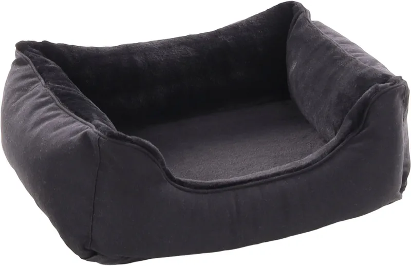 Esmo - Mand Honden - Mand Esmo Rechthoekig+rits 65x50x20cm - 1st - 137865 - 1st von Flamingo in Schwarz – Produktfoto