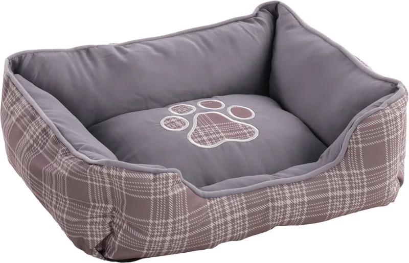 Evi - Mand Honden;katten - Mand Evi Rechthoekig Taupe/grijs 50x40x16cm - 1st - 135626 - 1st by Flamingo in Grey – product photo