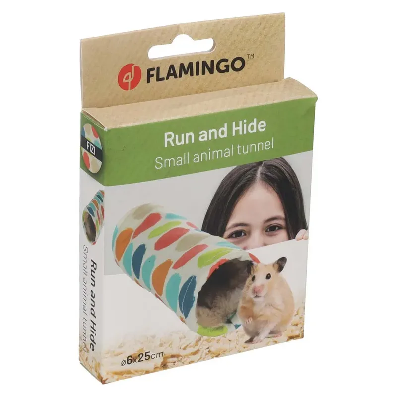 Fizi Katten Tunnel 34x14x14 cm fra Flamingo i Flerfarvet – produktbillede 2 af 4