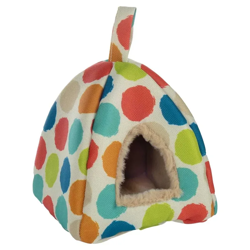 Fizi Multicolor Kattenbed de Flamingo – photo produit
