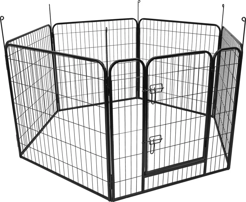 FLAMINGO-Hondenkennel-Zecta-162x140x80-cm-zwart by Flamingo in Black – product photo
