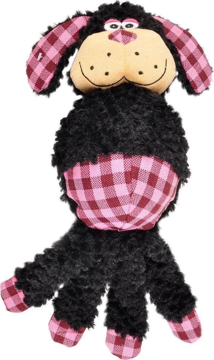 Flamingo-Hondenspeelgoed-Hond met bal-Roze-14,5 cm de Flamingo en Rose – photo produit