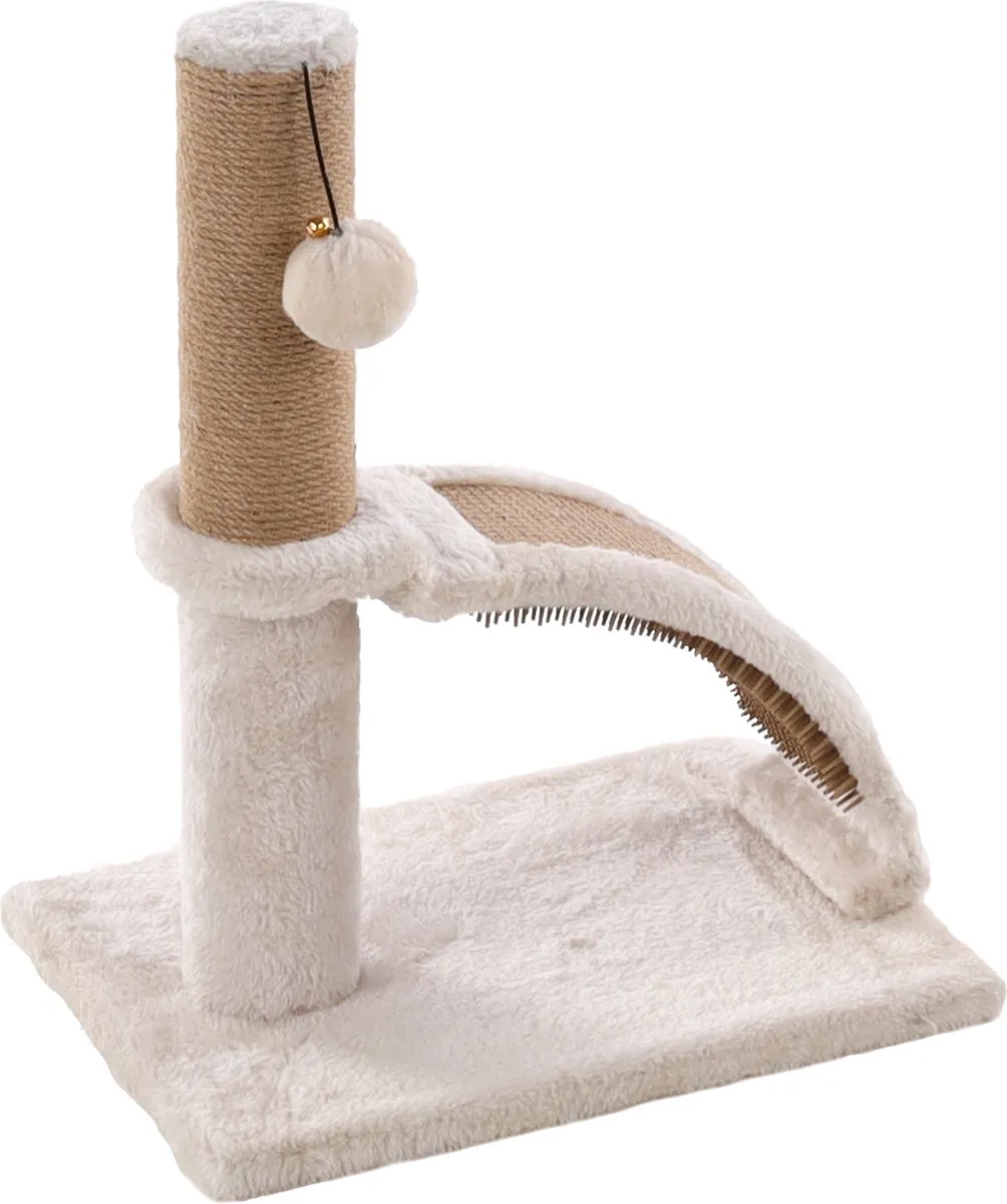 FLAMINGO-Kattenkrabpaal-Sno-2-35x25x43,5-cm von Flamingo in Braun – Produktfoto