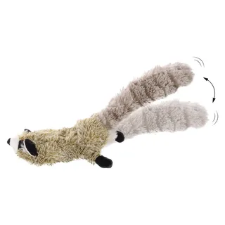 Flapso Bewegende Wasbeer - Kattenspeelgoed - 36x15 cm von Flamingo in Grau – Produktfoto 2 von 4