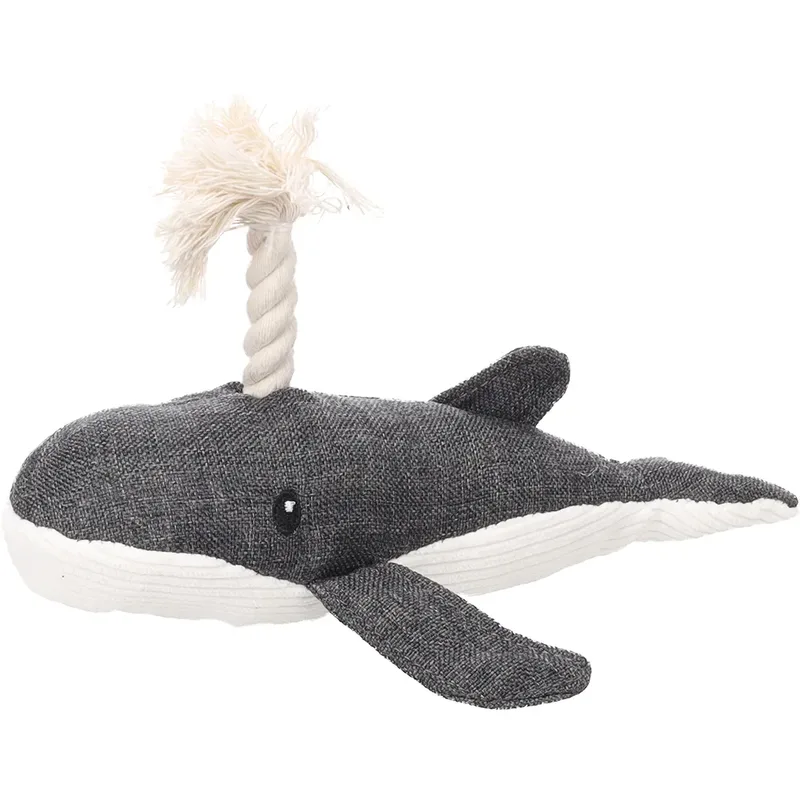 Flipper Whale Hondenspeeltje de Flamingo – photo produit