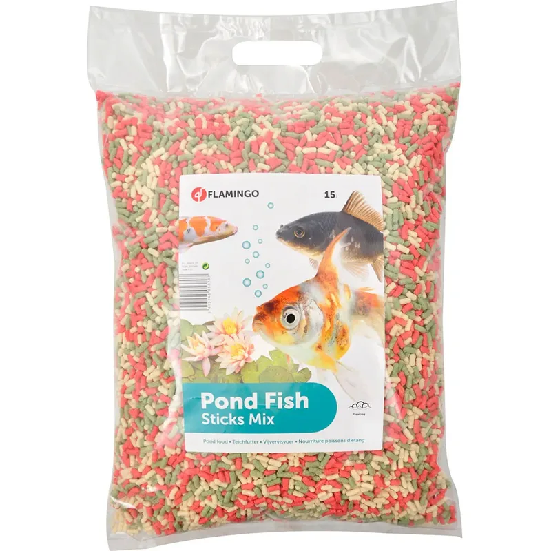 Floating Sticks Mix Visvoer 1.2kg de Flamingo – photo produit 1 sur 2