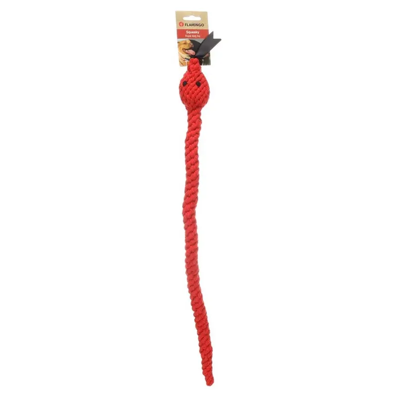 Flocco Snake Hondenspeeltje fra Flamingo – produktbillede 2 af 3