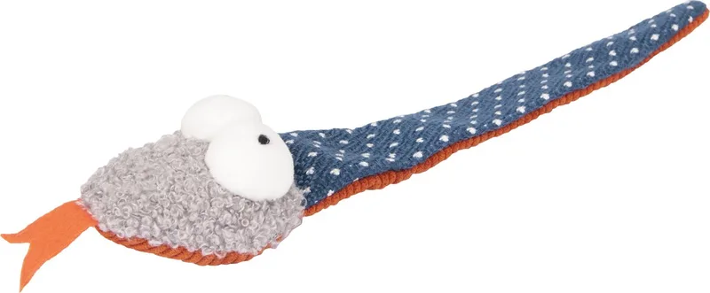 Floera - Speelgoed Katten - Ps Floera Slang 30cm - 1st - 130630 - 1st de Flamingo en Bleu – photo produit