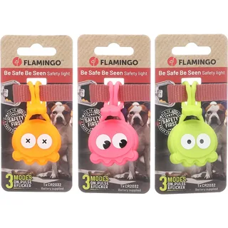 Fozy Safety Light Led-halsband Voor Honden Geassorteerd by Flamingo – product photo 4 of 6