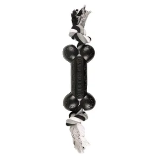 Gladiator Rubber Dumbbell & Rope Hondenspeeltje von Flamingo – Produktfoto 1 von 3